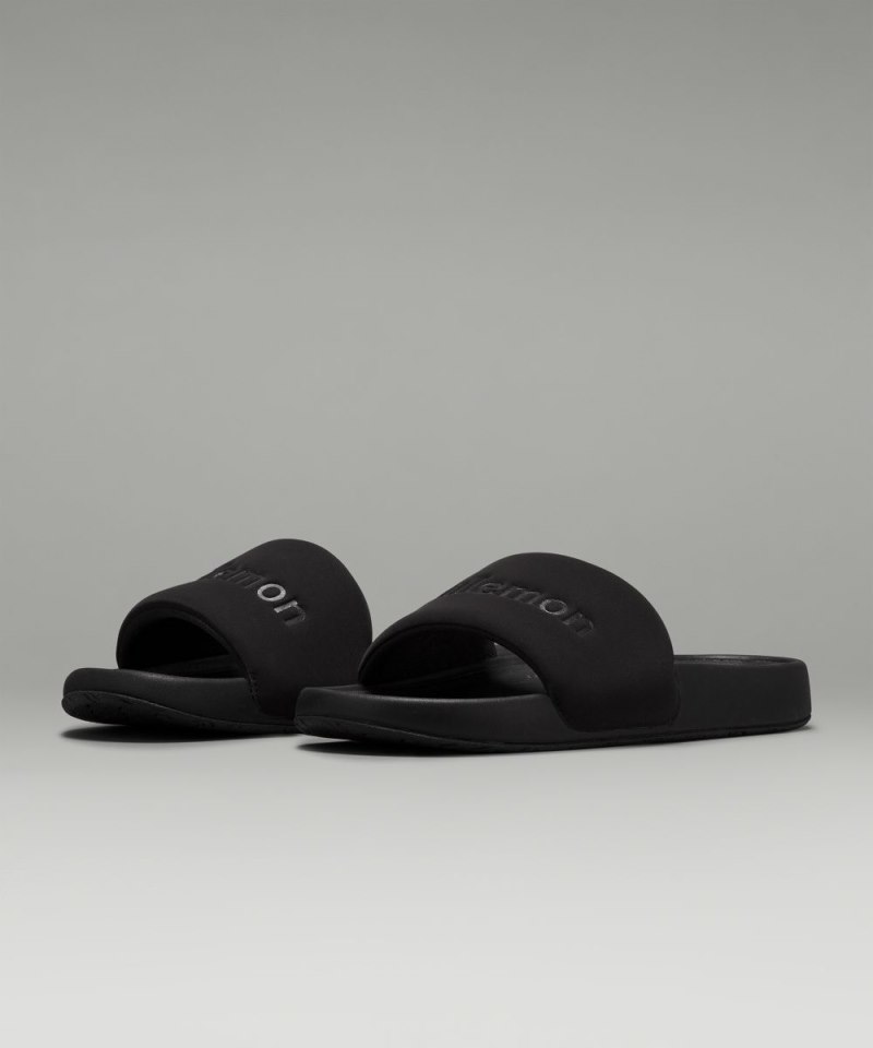 Lululemon restfeel Women's Slide *Graphic Black / Black / Black Online Outlet Sale