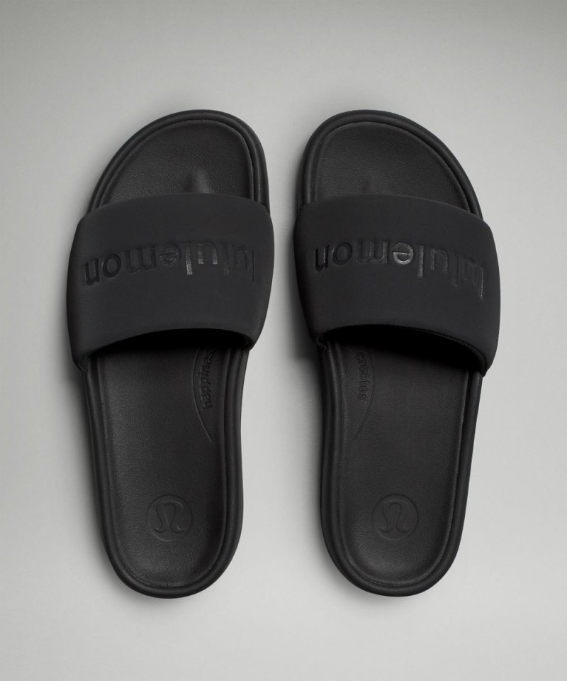Lululemon restfeel Women's Slide *Graphic Black / Black / Black Online Outlet Sale