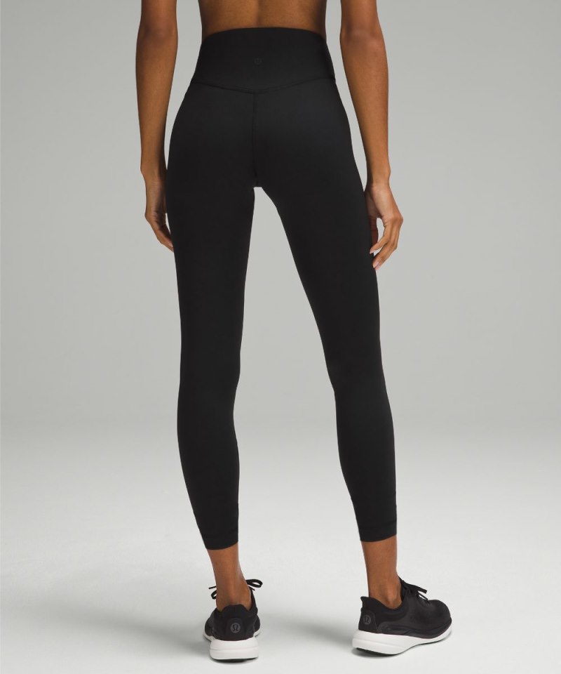 Lululemon Wunder Under SmoothCover High-Rise Tight 25" Black Online Outlet Sale