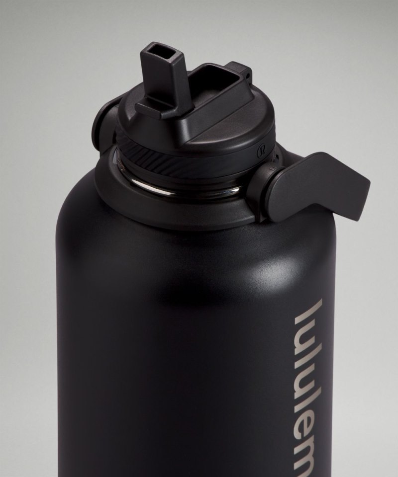 Lululemon Back to Life Sport Bottle 64oz Black Online Outlet Sale