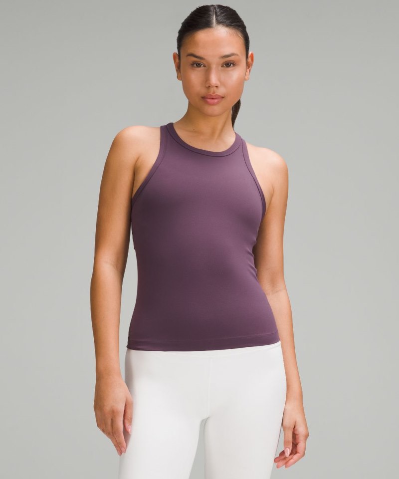 Lululemon lululemon Align™ Waist-Length Racerback Tank Top Grape Thistle Online Outlet Sale