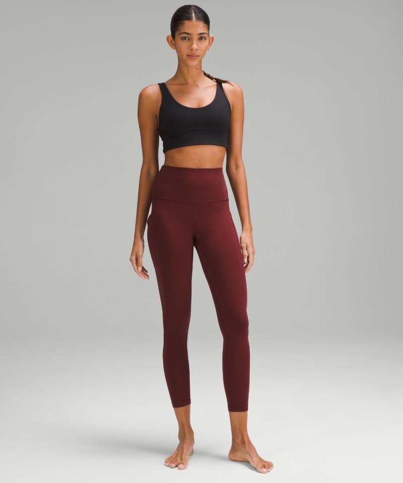 Lululemon lululemon Align™ High-Rise Pant with Pockets 25" Red Merlot Online Outlet Sale