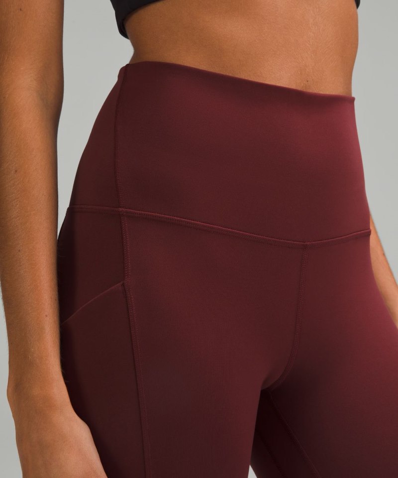 Lululemon lululemon Align™ High-Rise Pant with Pockets 25" Red Merlot Online Outlet Sale