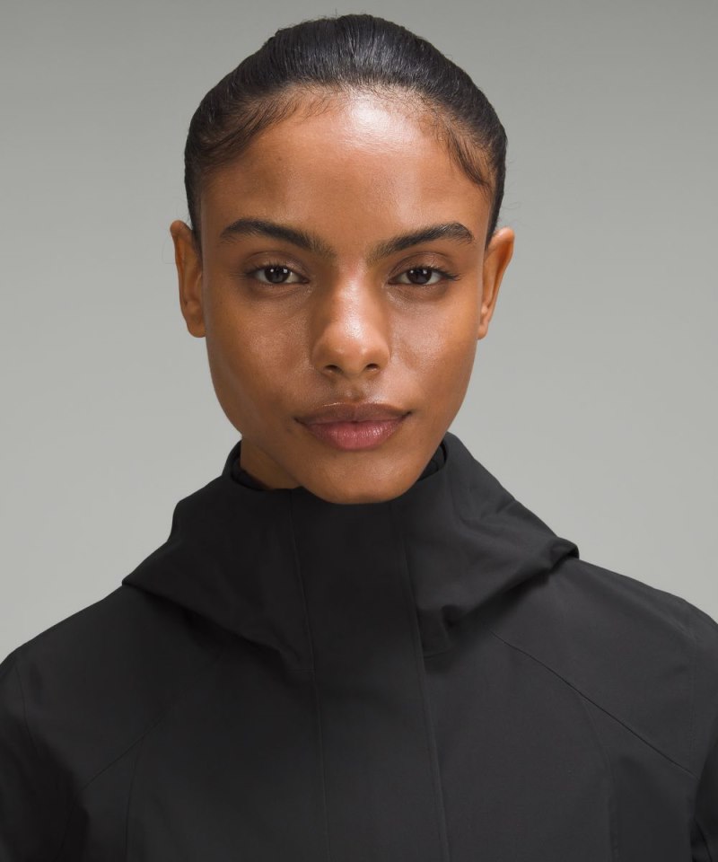 Lululemon Rain Rebel Jacket Black Online Outlet Sale