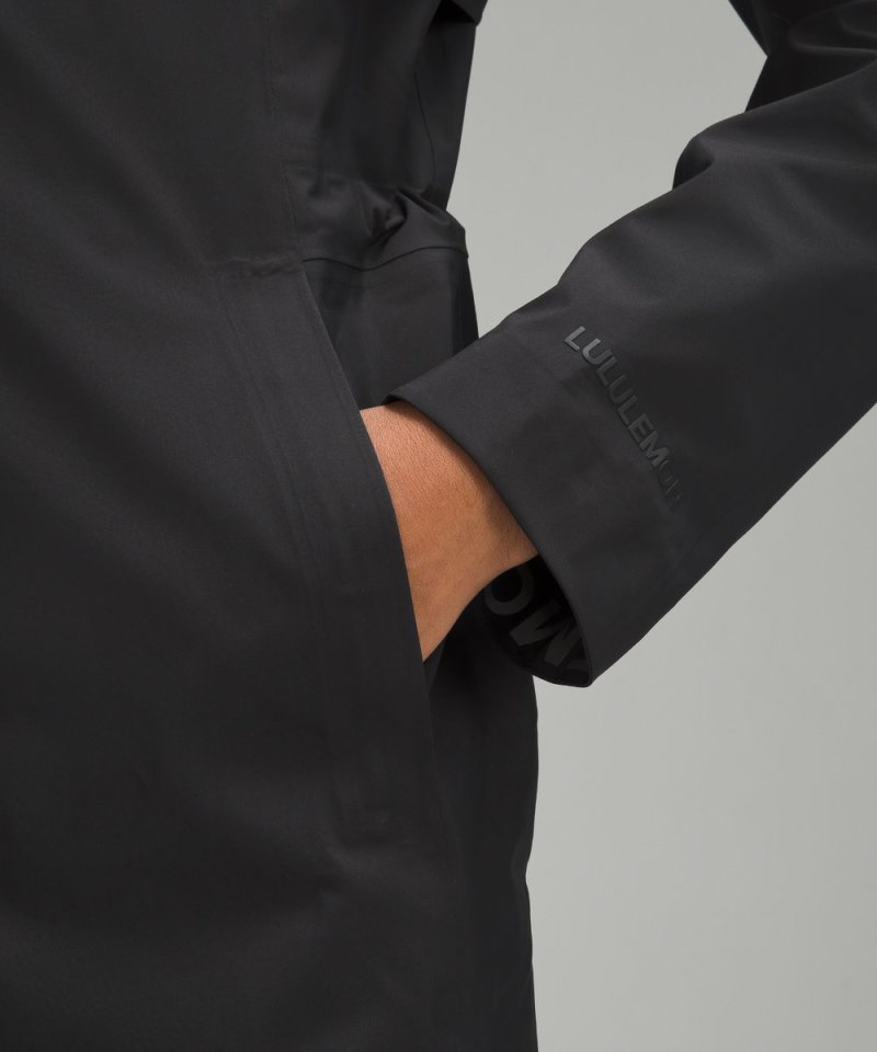Lululemon Rain Rebel Jacket Black Online Outlet Sale