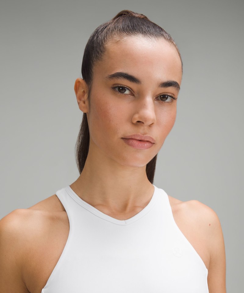 Lululemon Pleated Open-Knit Tennis Dress White Online Outlet Sale