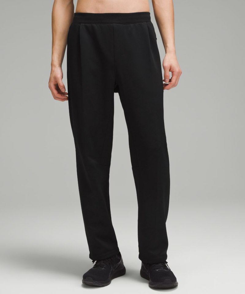 Lululemon Fleece Training Track Pant Black Online Outlet Sale