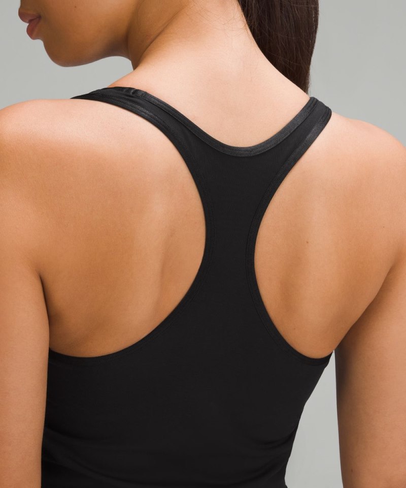 Lululemon Scoop-Neck Pleated Linerless Tennis Dress Black Online Outlet Sale