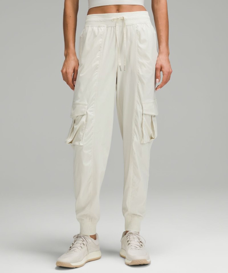 Lululemon Dance Studio Relaxed-Fit Mid-Rise Cargo Jogger Bone Online Outlet Sale