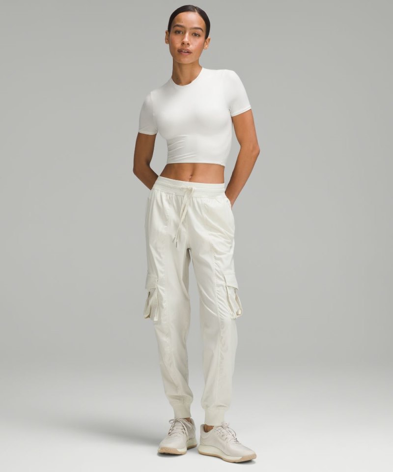 Lululemon Dance Studio Relaxed-Fit Mid-Rise Cargo Jogger Bone Online Outlet Sale