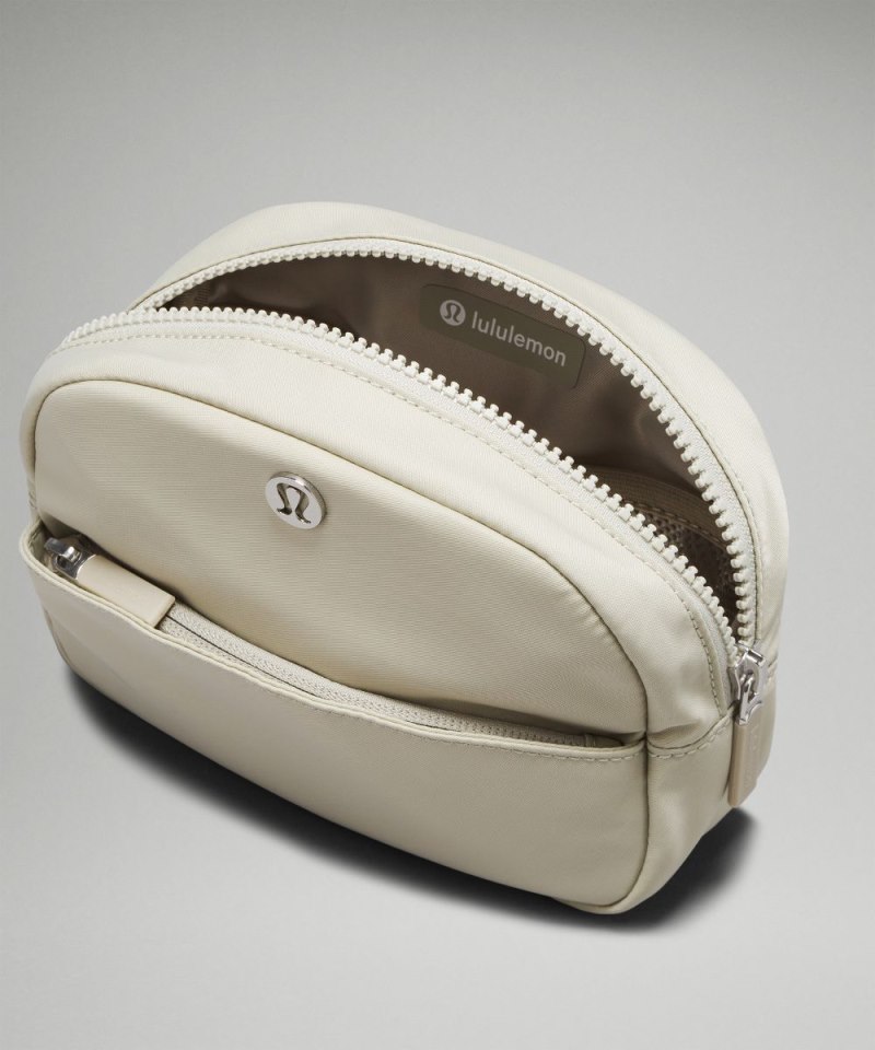 Lululemon City Essentials Pouch *Mini Raw Linen Online Outlet Sale