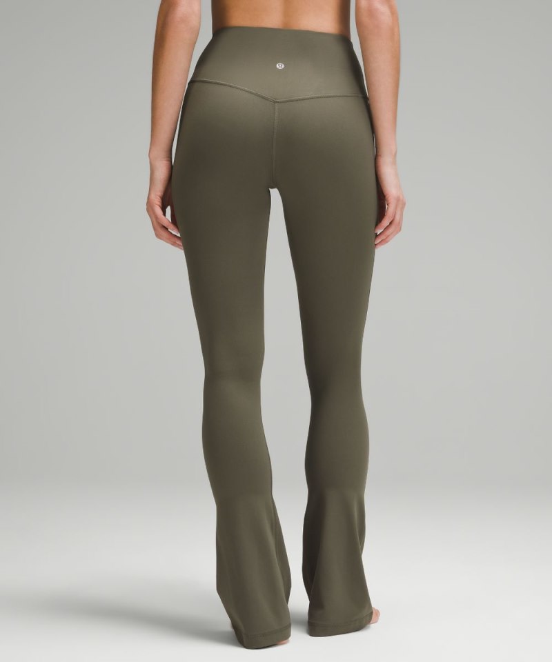 Lululemon lululemon Align™ High-Rise Mini-Flared Pant *Regular Army Green Online Outlet Sale