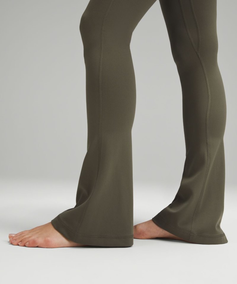 Lululemon lululemon Align™ High-Rise Mini-Flared Pant *Regular Army Green Online Outlet Sale