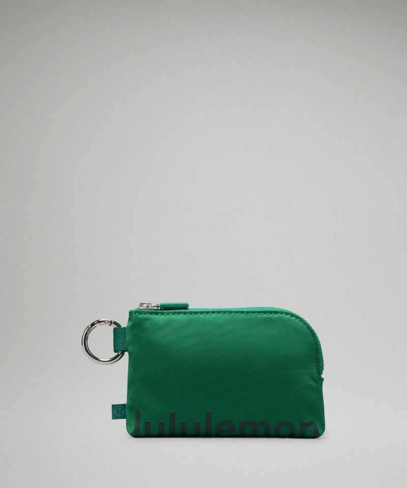 Lululemon Clippable Card Pouch Cascadia Green / Legacy Green Online Outlet Sale
