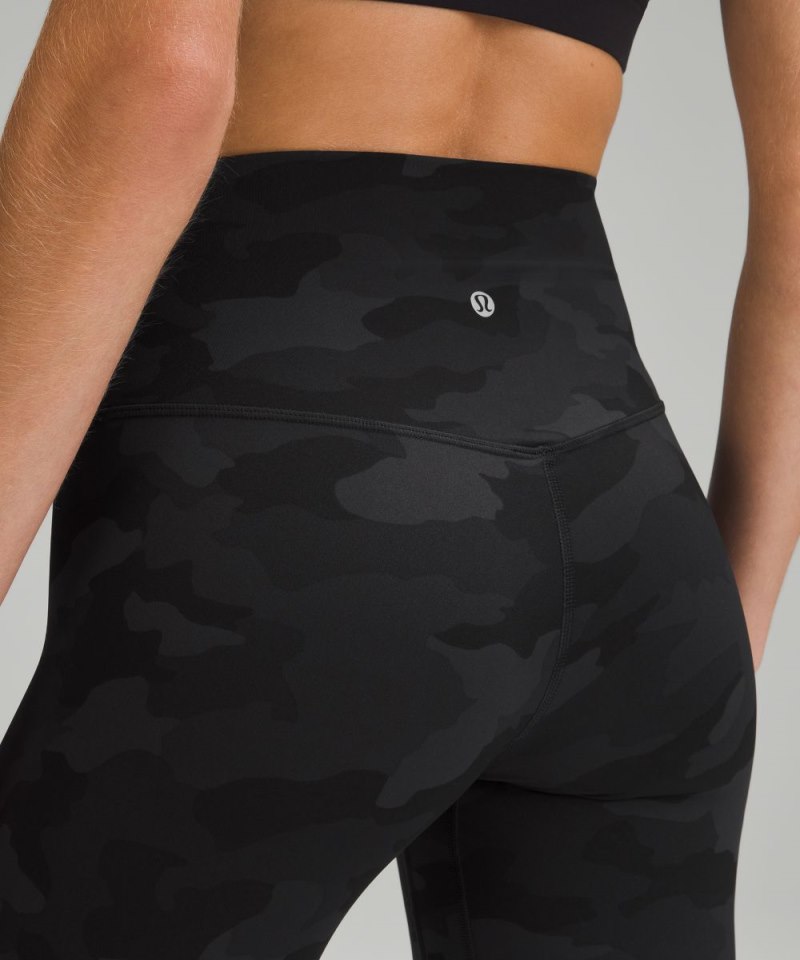 Lululemon lululemon Align™ High-Rise Pant 28" Heritage 365 Camo Deep Coal Multi Online Outlet Sale