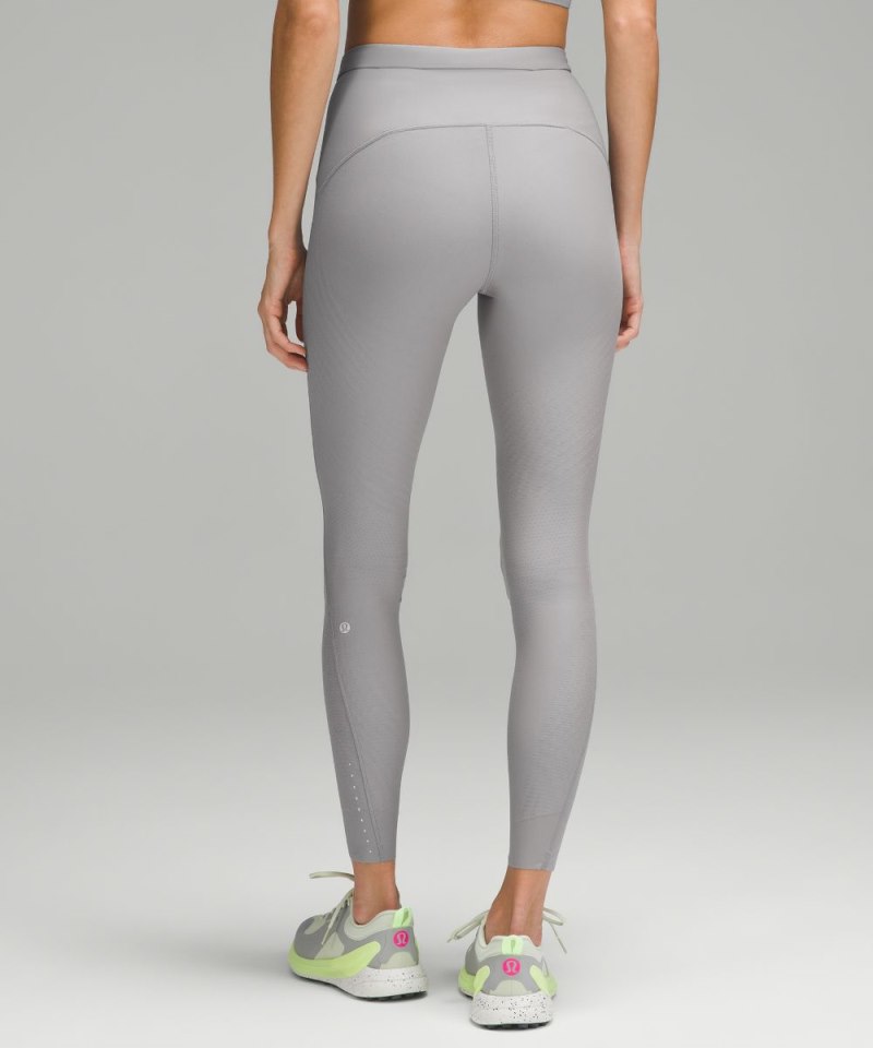 Lululemon SenseKnit Running High-Rise Tight 28" Rhino Grey Online Outlet Sale