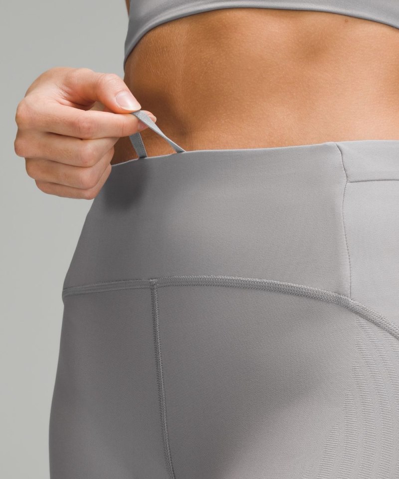 Lululemon SenseKnit Running High-Rise Tight 28" Rhino Grey Online Outlet Sale