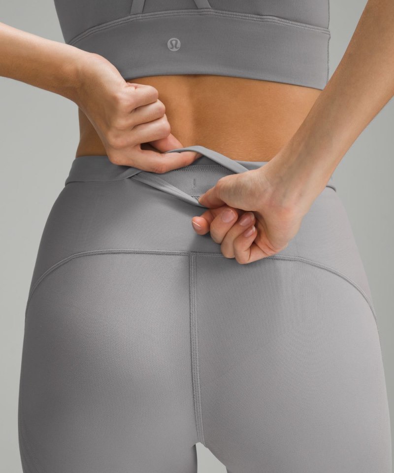 Lululemon SenseKnit Running High-Rise Tight 28" Rhino Grey Online Outlet Sale