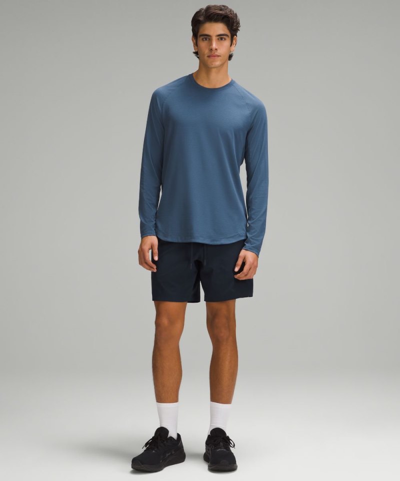 Lululemon Zeroed In Linerless Short 7" True Navy Online Outlet Sale