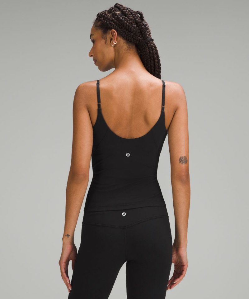 Lululemon lululemon Align™ Waist-Length Cami Tank Top *C / D Cup Black Online Outlet Sale