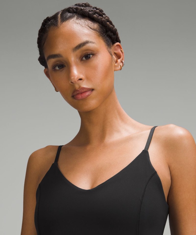 Lululemon lululemon Align™ Waist-Length Cami Tank Top *C / D Cup Black Online Outlet Sale