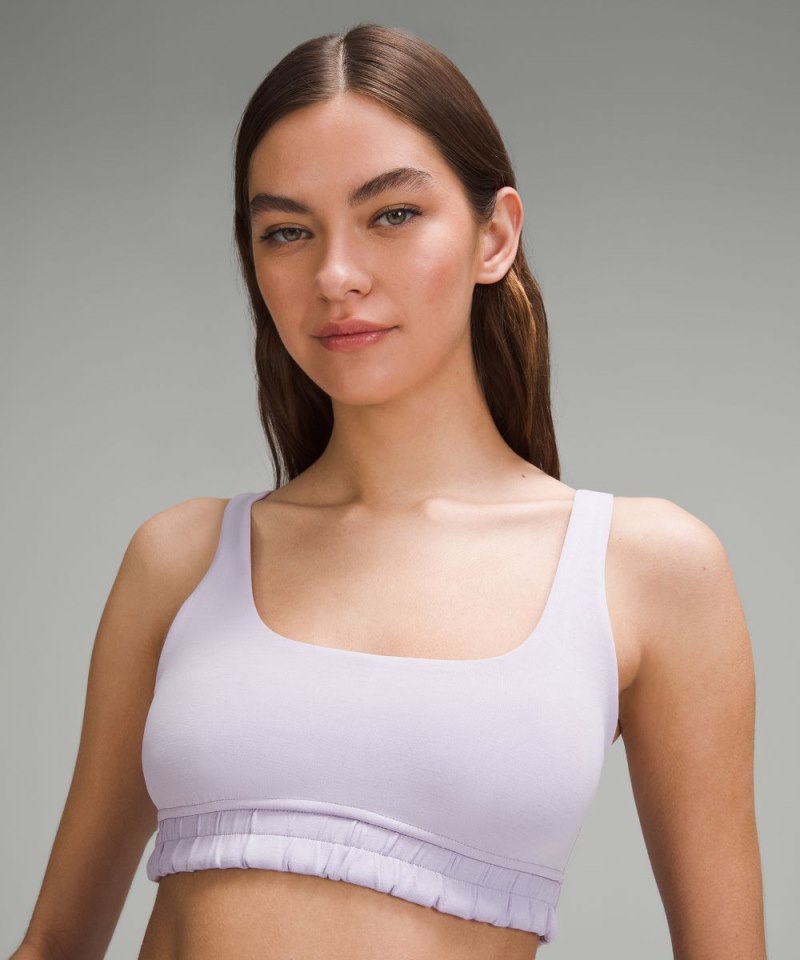 Lululemon Softstreme Scoop-Neck Bra *B / C Cup Lilac Ether Online Outlet Sale