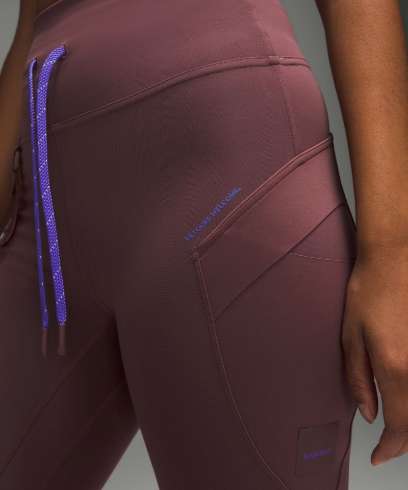 Lululemon Cargo Super-High-Rise Hiking Short 8" Dark Oxide (not available) Online Outlet Sale