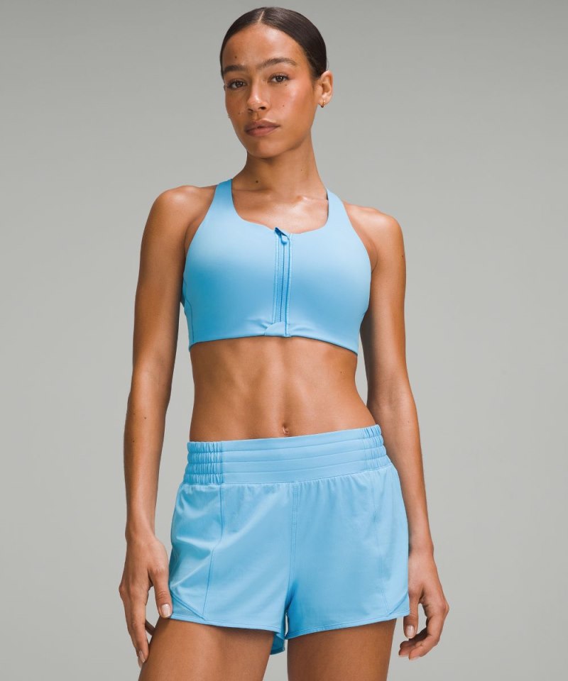 Lululemon lululemon Energy Bra High Support Zip-Front *High Support, B–G Cups Kayak Blue Light Online Outlet Sale