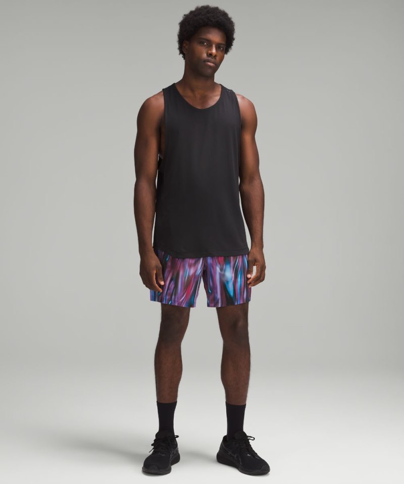 Lululemon Pace Breaker Linerless Short 7" Chroma Blur Multi Online Outlet Sale