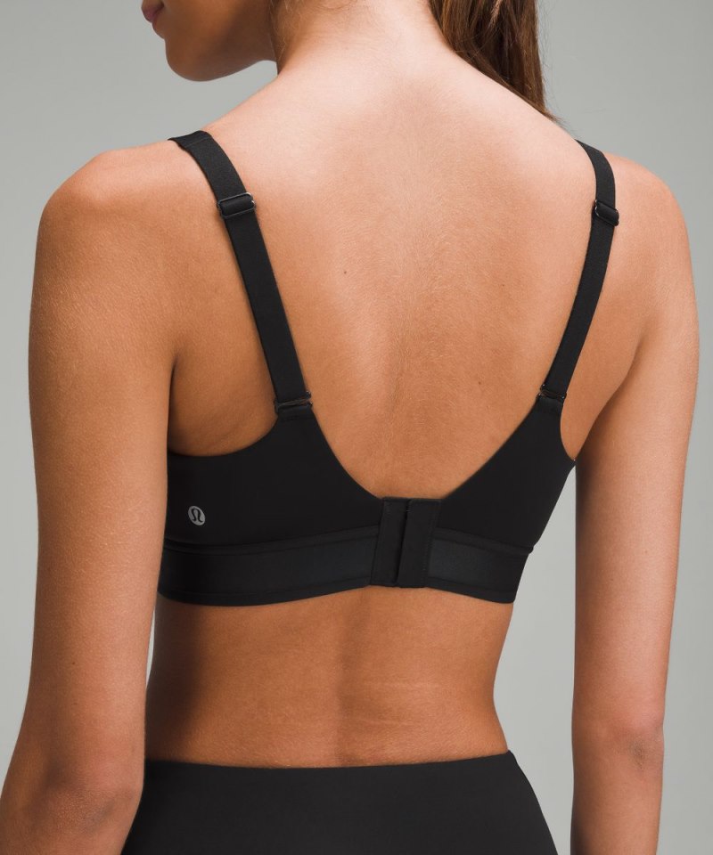 Lululemon Super-Soft Adjustable Recovery Bra *Light Support, B-D Cups Black Online Outlet Sale