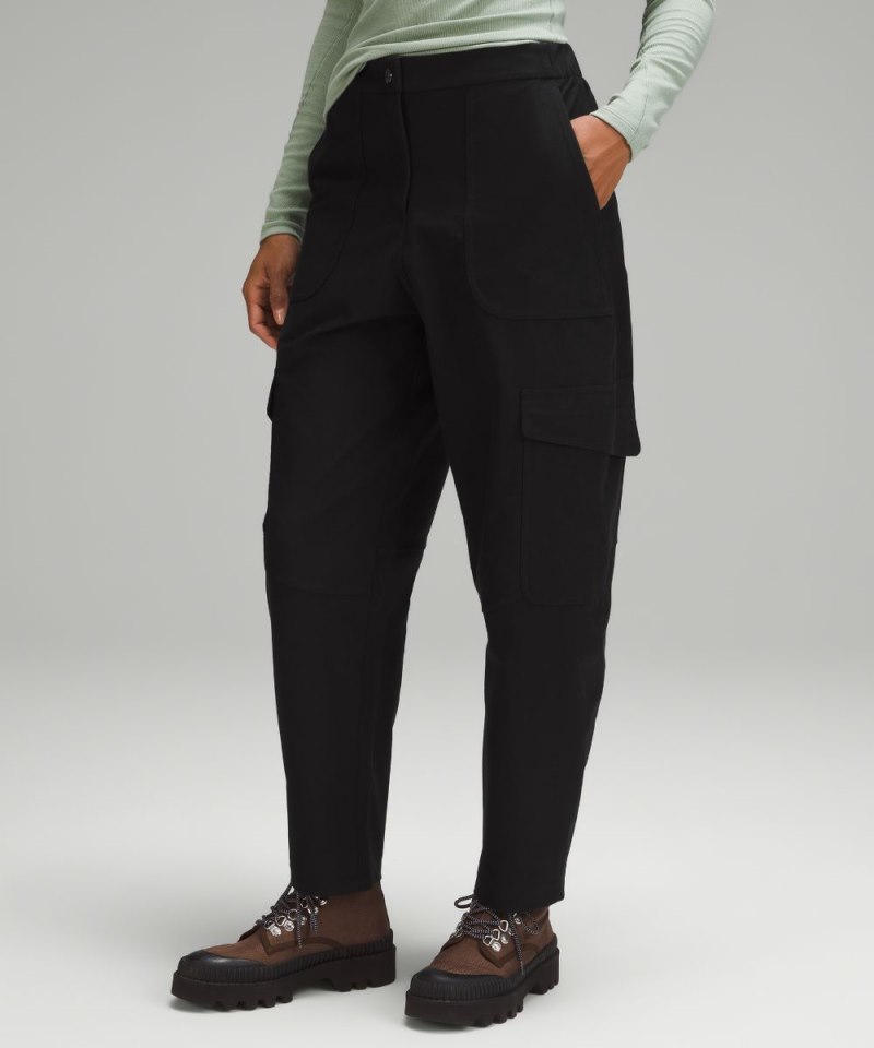 Lululemon Light Utilitech Cargo Pocket High-Rise Pant Black Online Outlet Sale