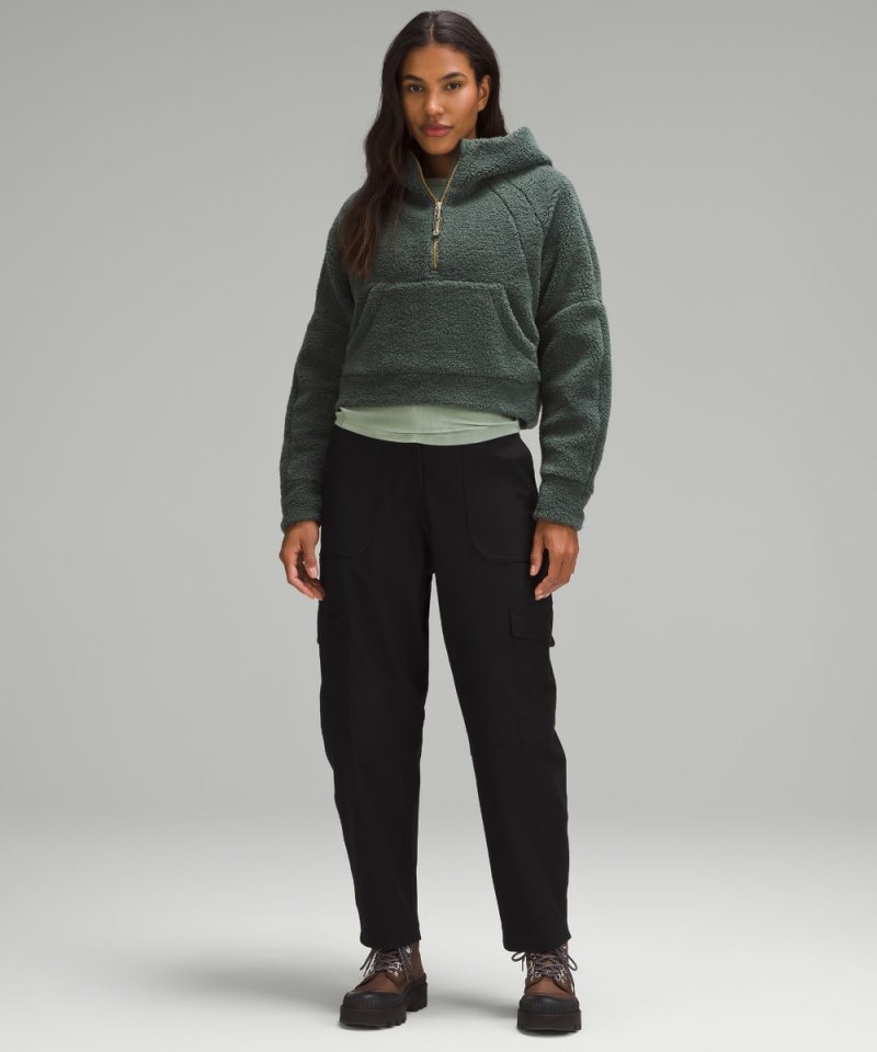 Lululemon Light Utilitech Cargo Pocket High-Rise Pant Black Online Outlet Sale
