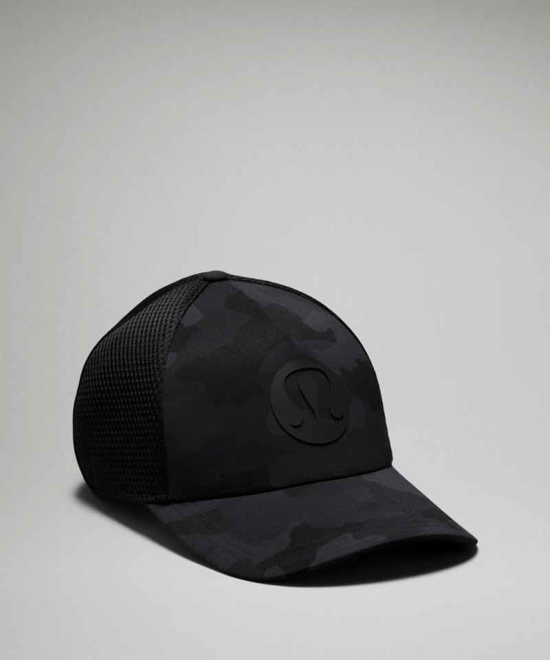 Lululemon Trucker Hat Heritage 365 Camo Deep Coal Multi / Black Online Outlet Sale