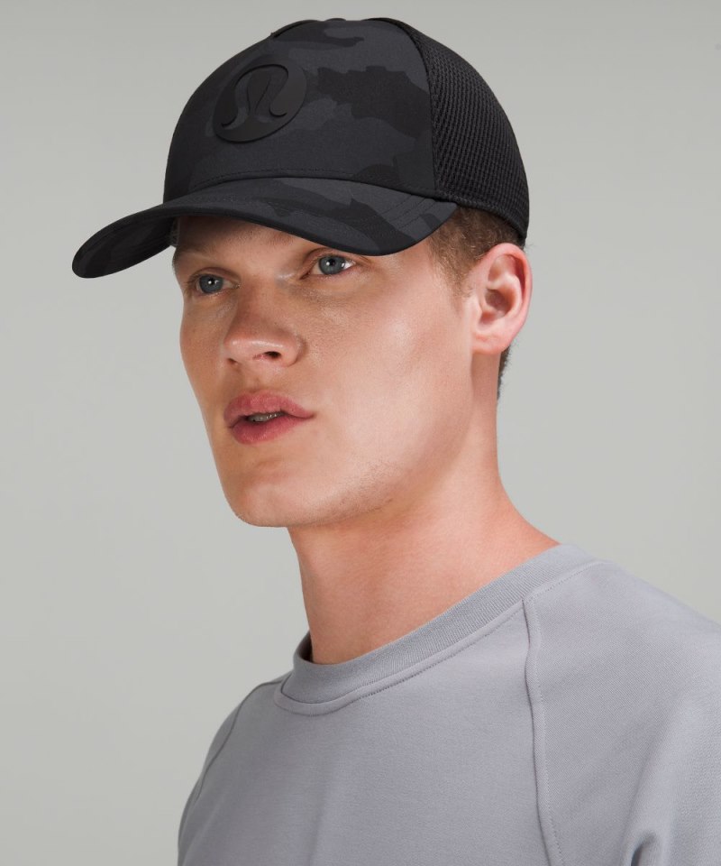 Lululemon Trucker Hat Heritage 365 Camo Deep Coal Multi / Black Online Outlet Sale