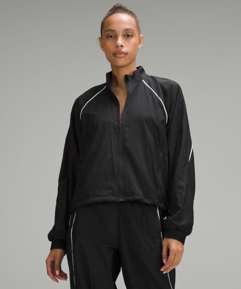 Lululemon License to Train Lightweight Jacket Black Online Outlet Sale
