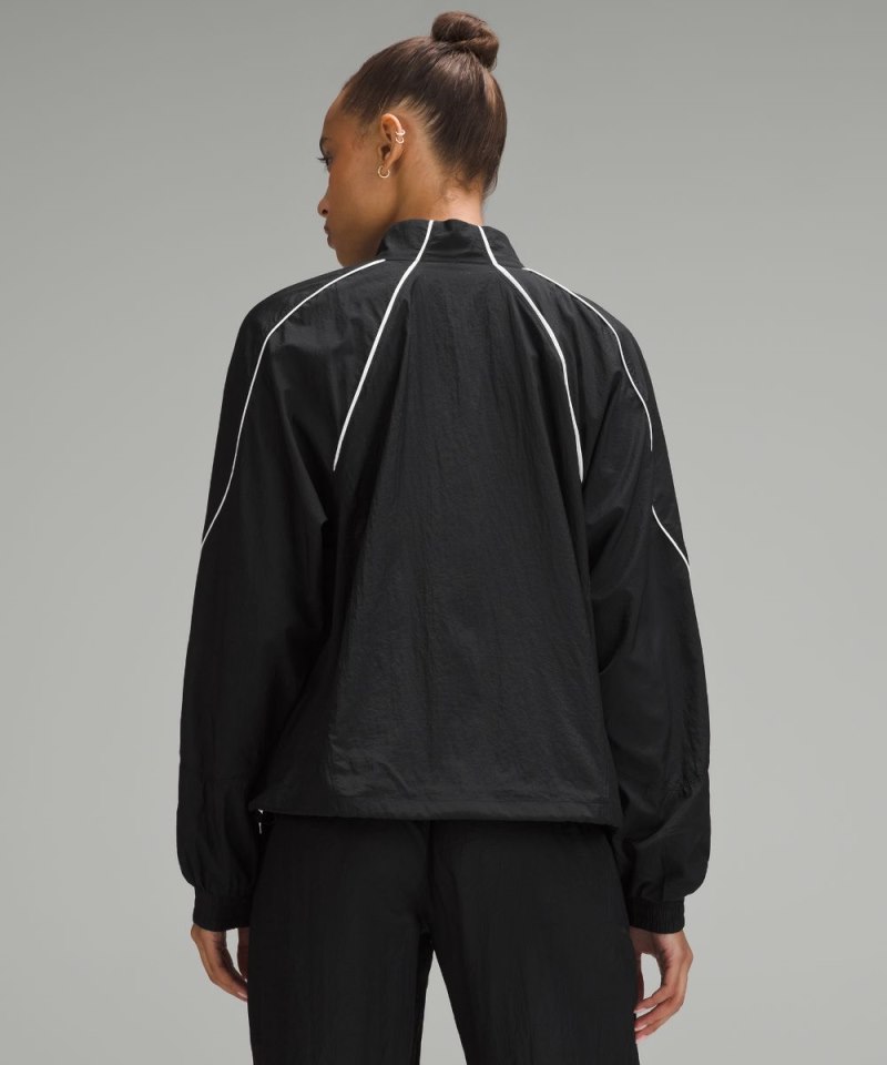 Lululemon License to Train Lightweight Jacket Black Online Outlet Sale