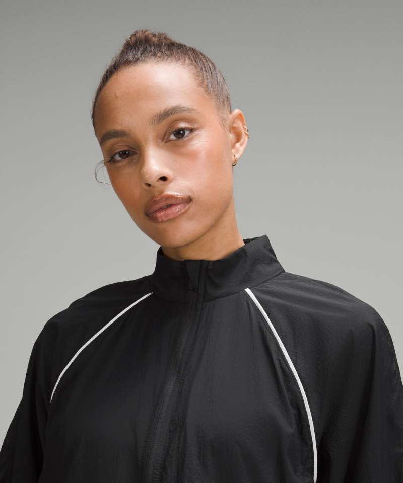 Lululemon License to Train Lightweight Jacket Black Online Outlet Sale