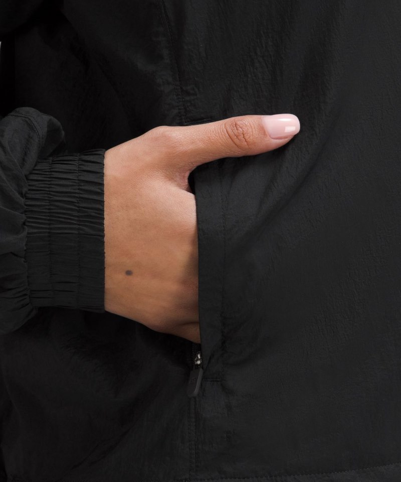 Lululemon License to Train Lightweight Jacket Black Online Outlet Sale