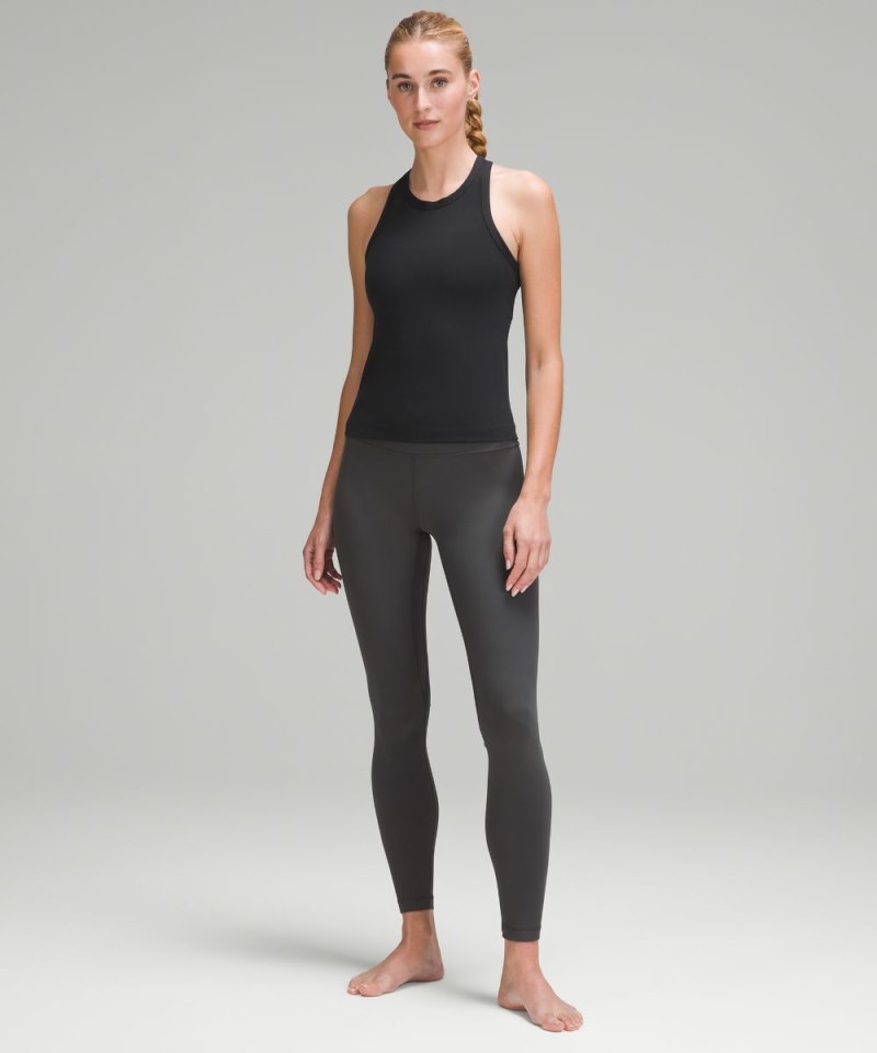 Lululemon lululemon Align™ Waist-Length Racerback Tank Top Black Online Outlet Sale