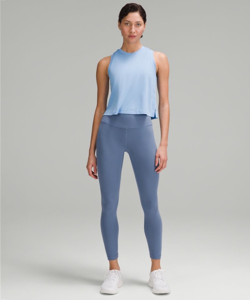 Lululemon Wunder Train High-Rise Tight 25" Oasis Blue Online Outlet Sale