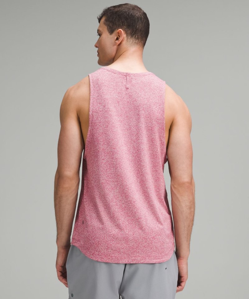 Lululemon License to Train Tank Top Heathered Washed Mauve Online Outlet Sale