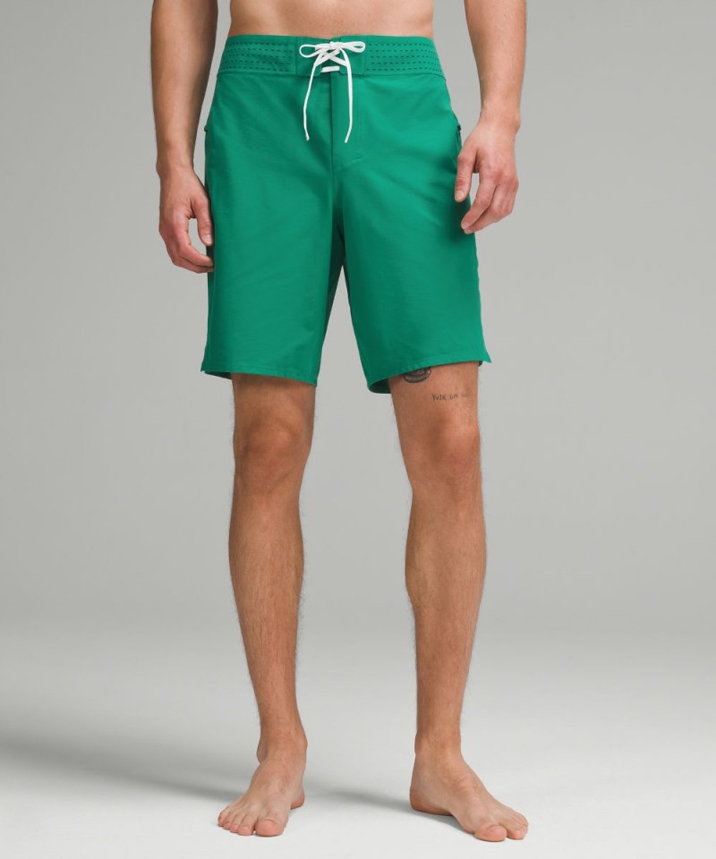 Lululemon Current State Board Short 9" Cascadia Green Online Outlet Sale