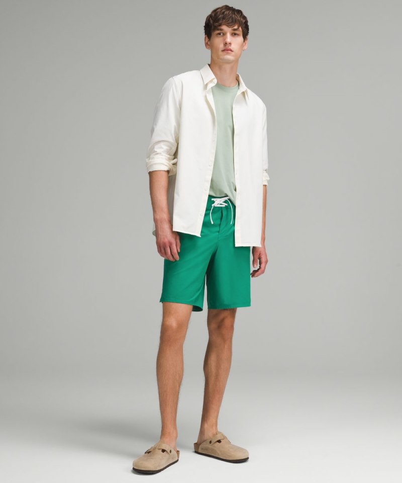 Lululemon Current State Board Short 9" Cascadia Green Online Outlet Sale
