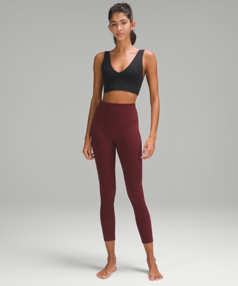 Lululemon lululemon Align™ V-Neck Bra *Light Support, A / B Cup Black Online Outlet Sale