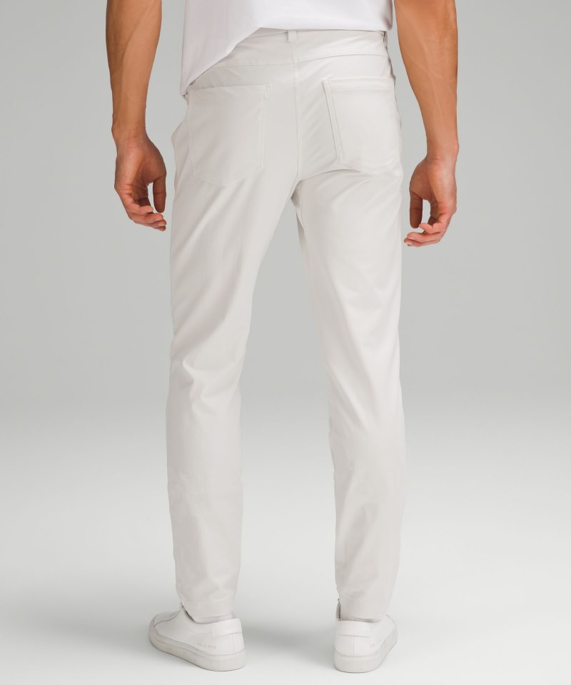Lululemon ABC Slim-Fit 5 Pocket Pant 34" *Warpstreme Bone Online Outlet Sale