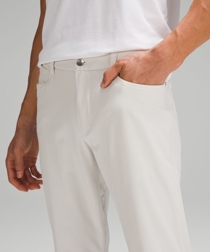 Lululemon ABC Slim-Fit 5 Pocket Pant 34" *Warpstreme Bone Online Outlet Sale
