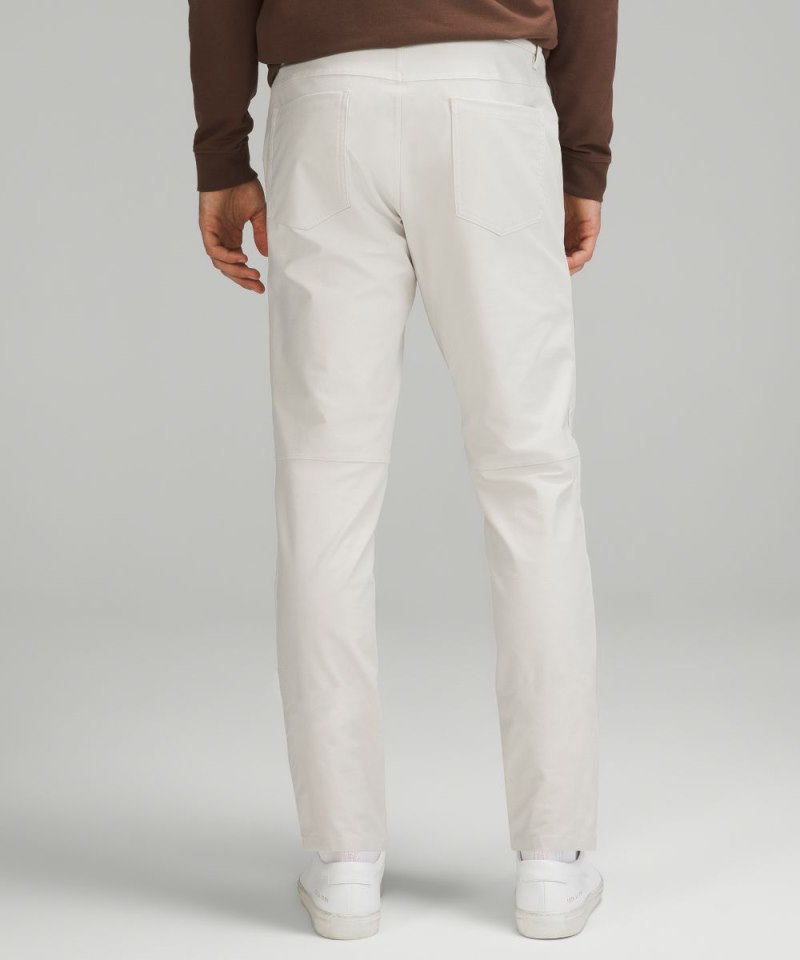 Lululemon ABC Slim-Fit 5 Pocket Pant 34" *Utilitech Bone Online Outlet Sale