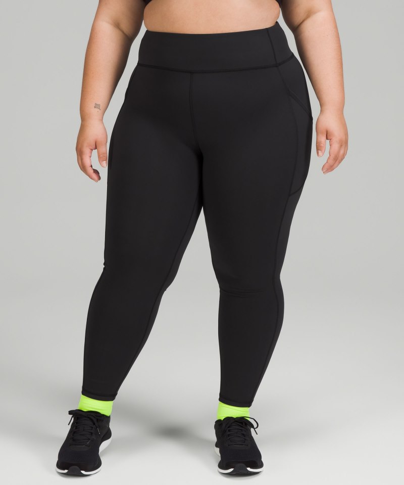 Lululemon Invigorate High-Rise Tight 25" Black Online Outlet Sale