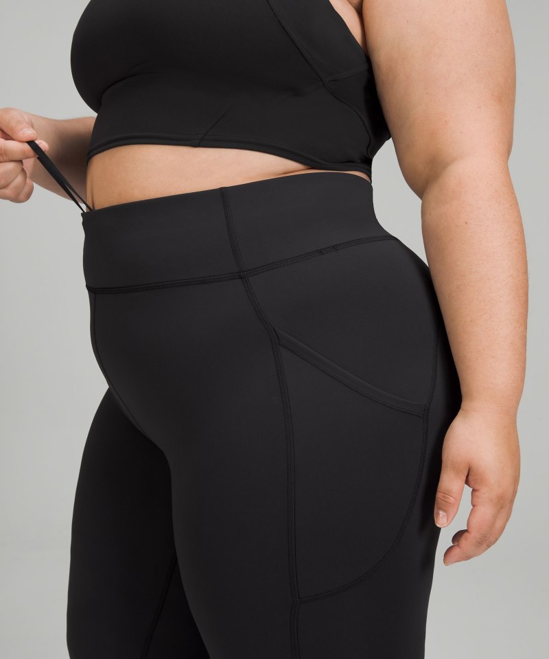 Lululemon Invigorate High-Rise Tight 25" Black Online Outlet Sale