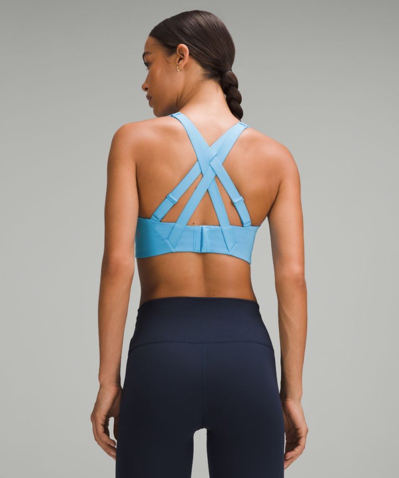 Lululemon lululemon Energy Bra *High Support, B–DDD Cups Kayak Blue Light Online Outlet Sale